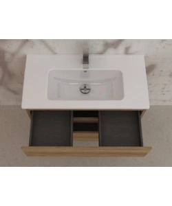 MOBILE BAGNO "LEONARDO" ROVERE, 80 CM